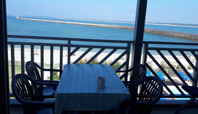 WATERFRONT APARTMENT LE CROISIC FACE MER 1ERE LIGNE