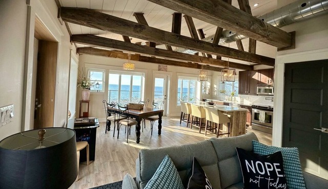 Waterfront Beach House | Deck, BBQ & Private Beach