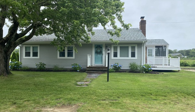 Waterfront! Beautiful River views! Kayaks, deck, porch, fire pit!