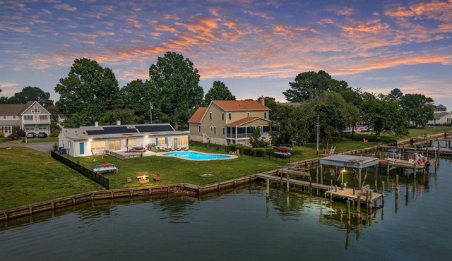 Waterfront Bliss: Ultimate Tilghman Retreat by RedAwning
