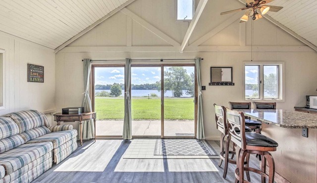 Waterfront Butternut Lake Getaway - With Dock!