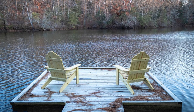 Waterfront Cabin on 9 Acres with Private Dock