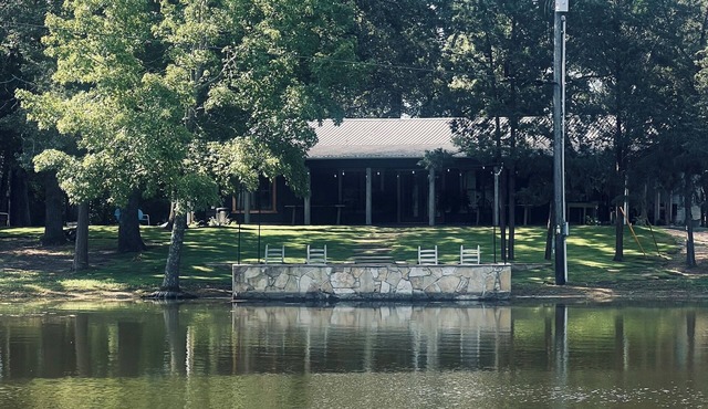 Waterfront cabin on private pond.