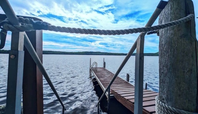 Waterfront Cabin w/Kayaks & Fire Pit on Flanders Pond