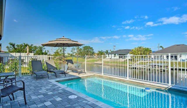 Waterfront Cape Coral Retreat w/ Heated Pool!
