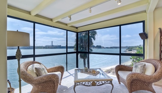 Waterfront Carlsbad condo, stunning views, elevator!