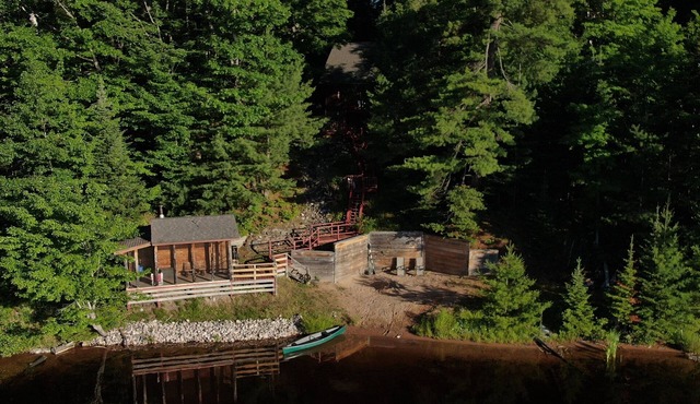 Waterfront Cedar Cabin Complete with Sauna
