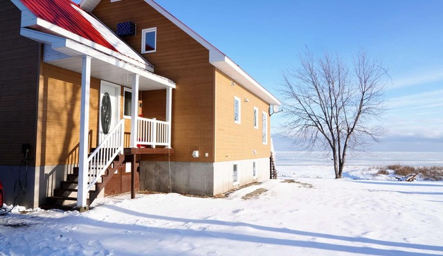 Waterfront chalet | Le Grand Héron-Bleu