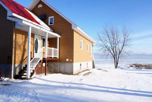 Waterfront chalet - Le Grand Heron-Bleu