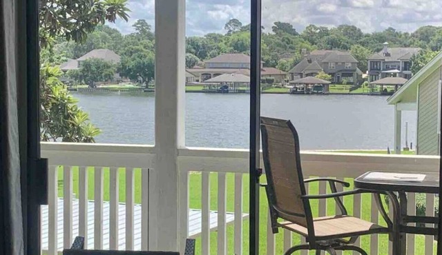 WaterFront Condo in upscale neighborhood of April Sound “Our Happy Place”