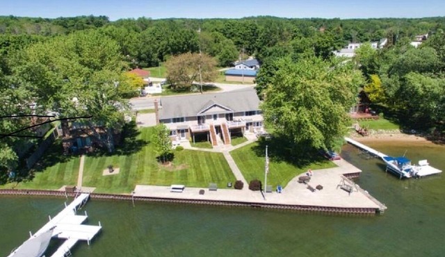 Waterfront Condo on Portage Lake