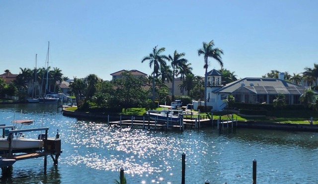 Waterfront condo newly remodeled and furnished. Community pool and tennis court.