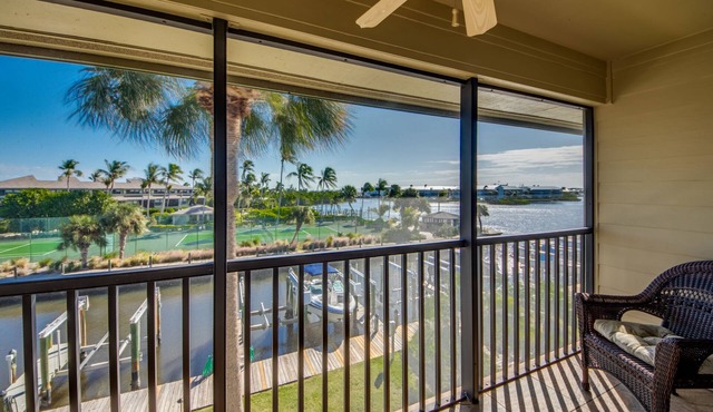 Waterfront condo with easy water access to world class fishing and sightseeing.