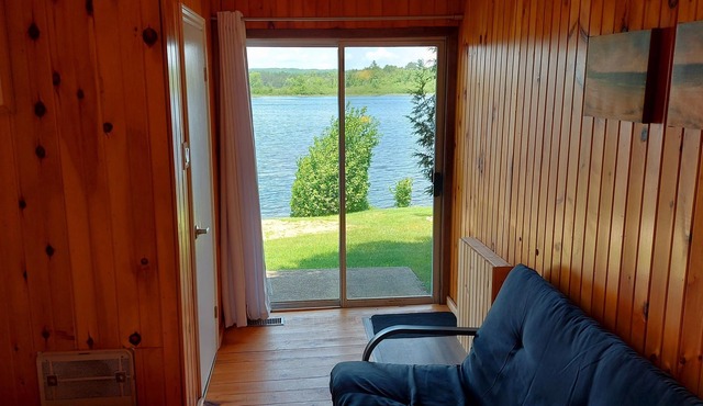Waterfront Cottage 3bdrm/4bath - Private Beach, Dock, Large Deck Fire pit, BBQs