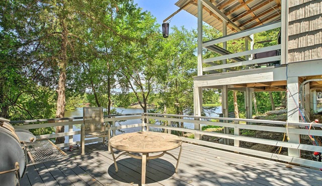 Waterfront Cottage in Fort Towson w/2 Decks!