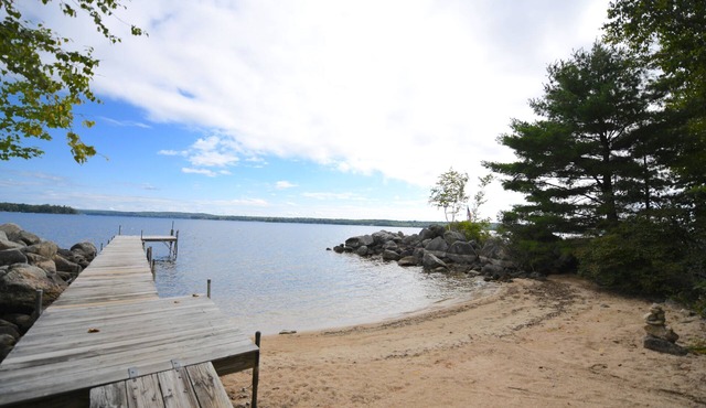 Waterfront Cottage on Frye Island with Sandy Beach and Stunning Sunrises!