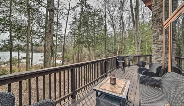 Waterfront Cottage w/Fishing Dock & Fireplace!