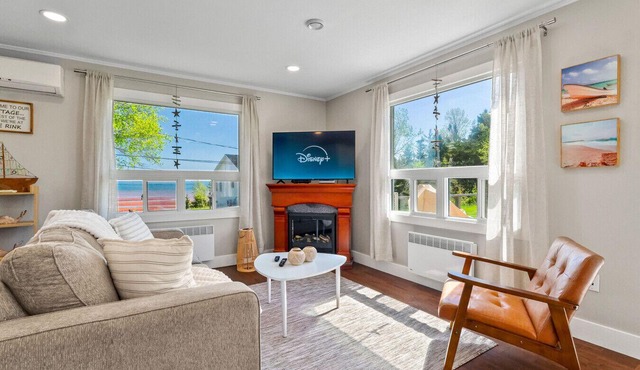 Waterfront Cottage with Beach Access & Views!