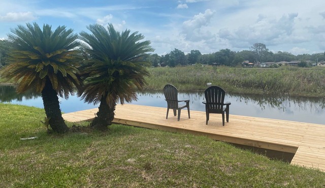 Waterfront Cottage with Private Boat Dock Close to Historic Downtown