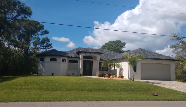 Waterfront Custom Home with Gulf access & Heated Pool