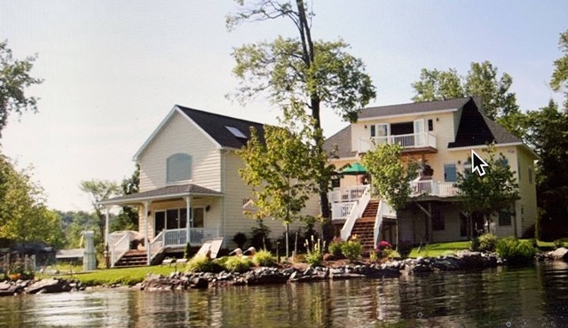 Waterfront DeRuyter Lake 3-story Sleeps 8 Gourmet Kitchen in Finger Lakes Region