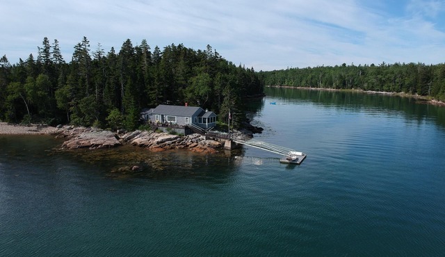 Waterfront Dog-Friendly Downeast Maine Cottage