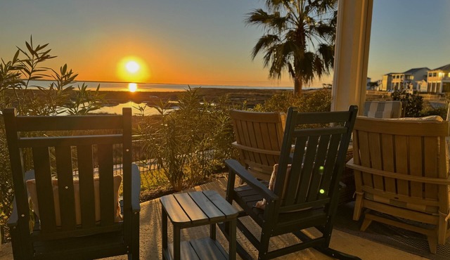 Waterfront Enchantment | Bay-View Home & Casita | Courtyard, Patio & Balcony
