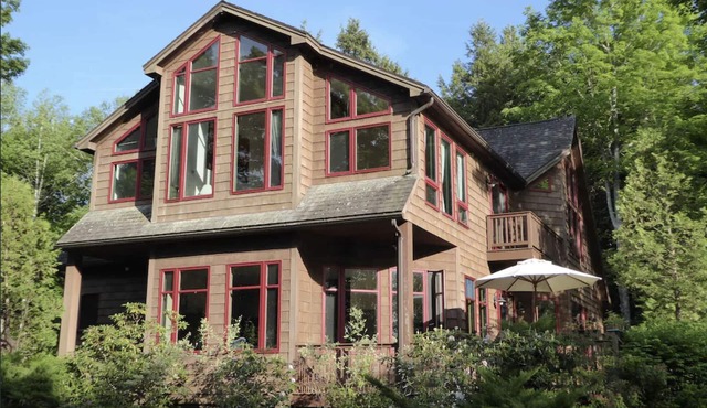 Waterfront Escape with Boat Dock, Fireplace & Stunning Lake Views — Dogs Welcome