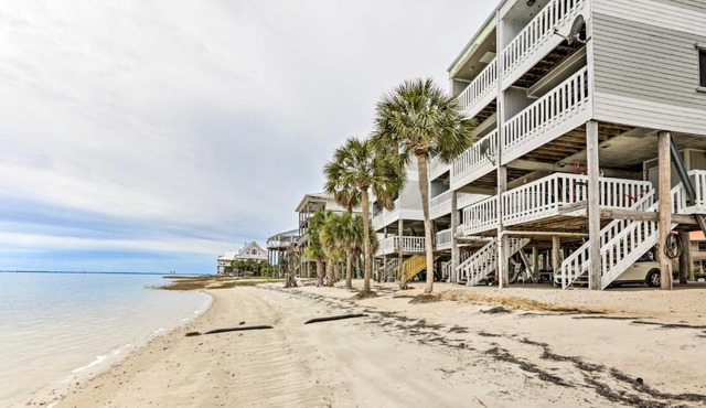 Waterfront Escape with Balcony on Shell Point Beach!