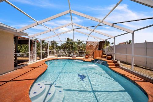 Waterfront Escape with Private Pool & Gulf Access home