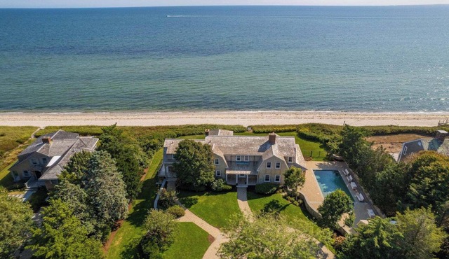 Waterfront Estate in Prestigious Osterville | Private Beach, Pool & Hot Tub and Central AC-Sleeps 15