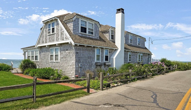 Waterfront Family Escape with Dock & Private Beach in Oak Bluffs