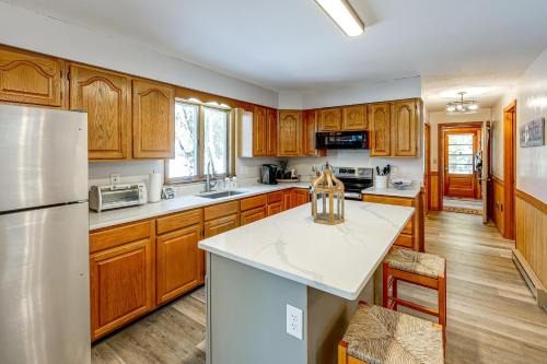 Waterfront Family Home with Seasonal Dock in Lincoln