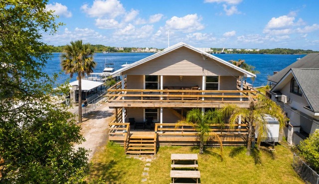 Waterfront Fiesta House w/Dock + View
