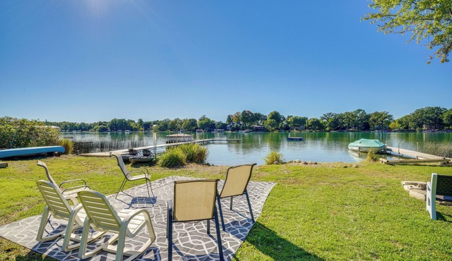 Waterfront Fond du Lac Home on DeNeveu Lake!