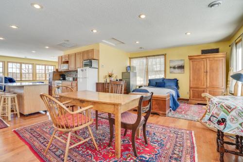 Waterfront Forest Lake Studio with Shared Dock!