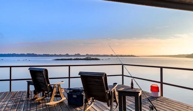 Waterfront Gem w/Deck & Private Dock