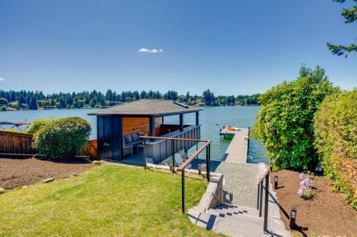 Waterfront Gem with Boat Dock and Lift in Lakewood!