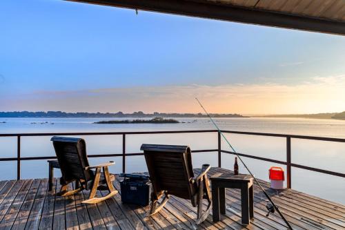 Waterfront Gem with Deck and Private Dock