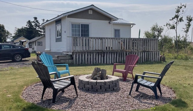 Waterfront Getaway with RV Bunkie & Fire Pit