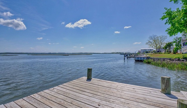WATERFRONT, gorgeous, PVT DOCK, relax, DOWNTOWN, fish, RETREAT