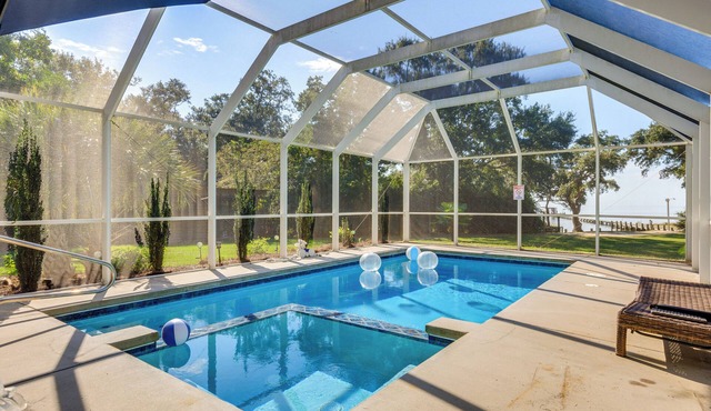 Waterfront Gulf Coast Home w/Outdoor Oasis!
