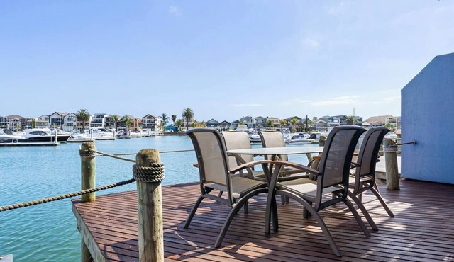 Waterfront Haven with Deck, Marina Views & Parking