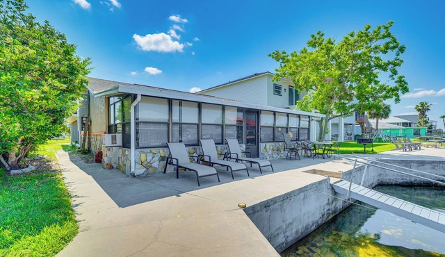 Waterfront Hernando Beach Home w/Dock & Hot Tub!