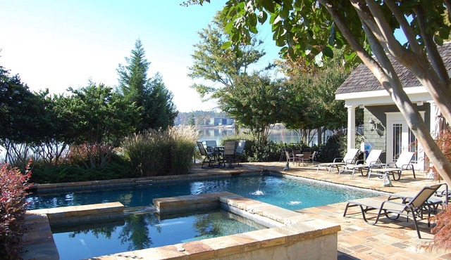 Waterfront Home at Lake Oconee with Pool, Spa, and private dock