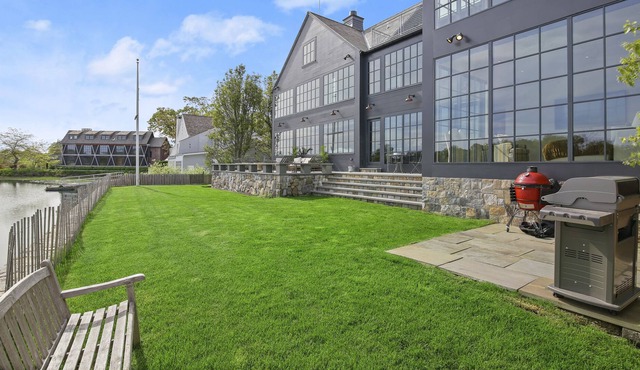 Waterfront home in heart of Rowayton with dock and beach access