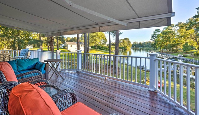 Waterfront Home in Quiet Cove: Kayaks On-Site