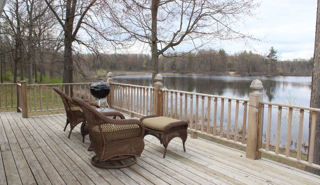 Waterfront Home in the Flat River Game Area - Amazing for birdwatching!