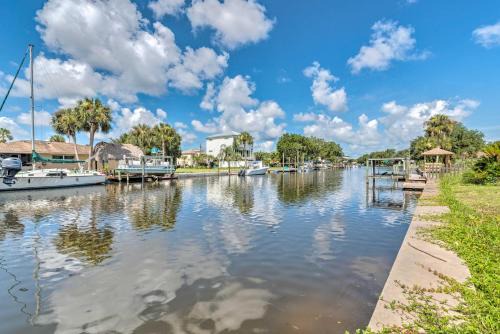 Waterfront Home on Canal with Dock and Pedal Boat!