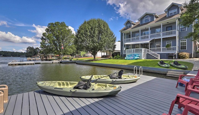 Waterfront Home on Jackson Lake w/Dock
